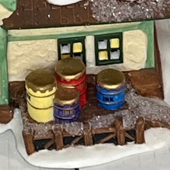 Dept. 56 North Pole Series "Glacier Gazette" Heritage Village - Picture 11 of 11